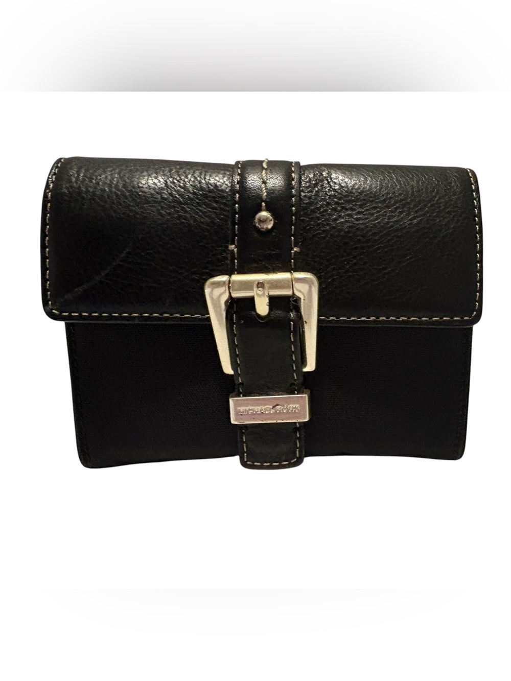Michael Kors Colby Leather Tri-Fold Wallet